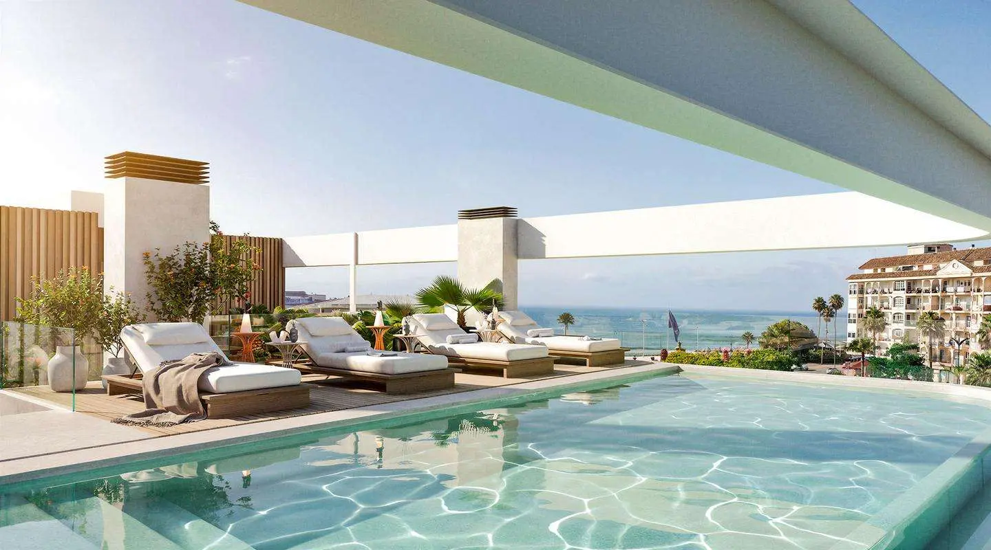 Penthouse typu penthouse w centrum Estepony