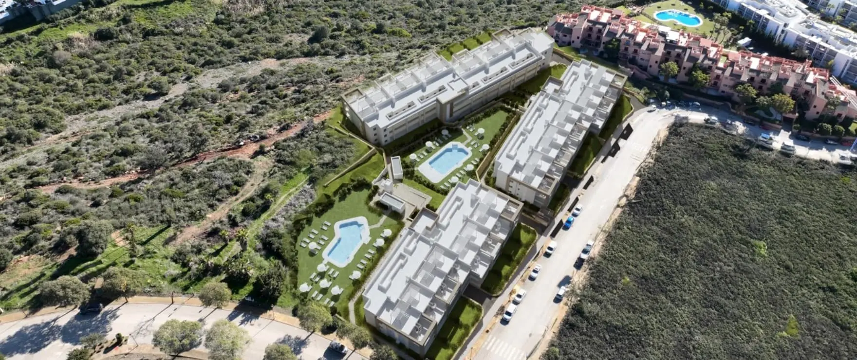 Apartamenty przy plaży w Manilvie