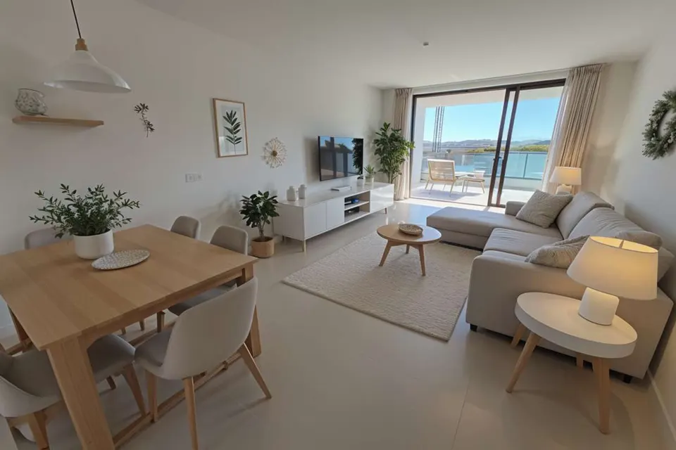 Apartament z widokiem na morze w Fuengiroli — zdjęcie