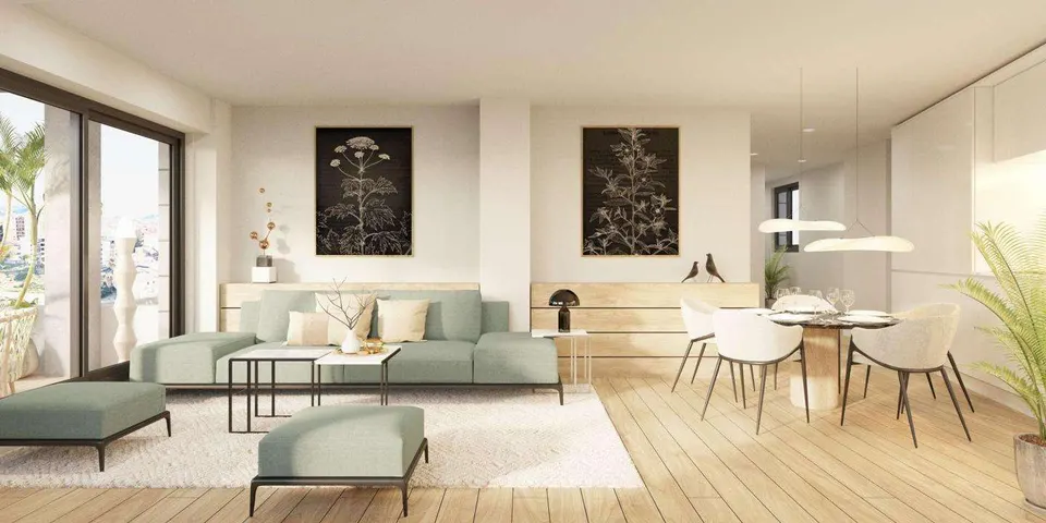 Penthouse z prywatnym tarasem w Esteponie — zdjęcie