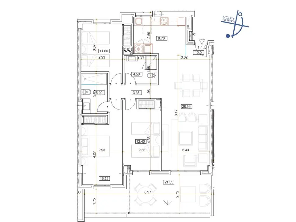 Apartament z tarasem w Marbelli — zdjęcie 2 z 16