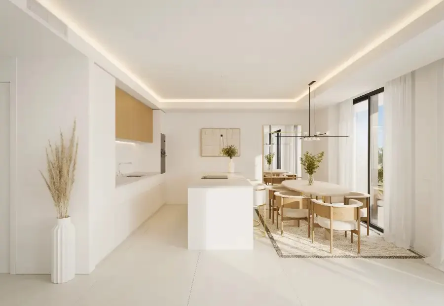 Apartamenty z tarasami w Esteponie — zdjęcie
