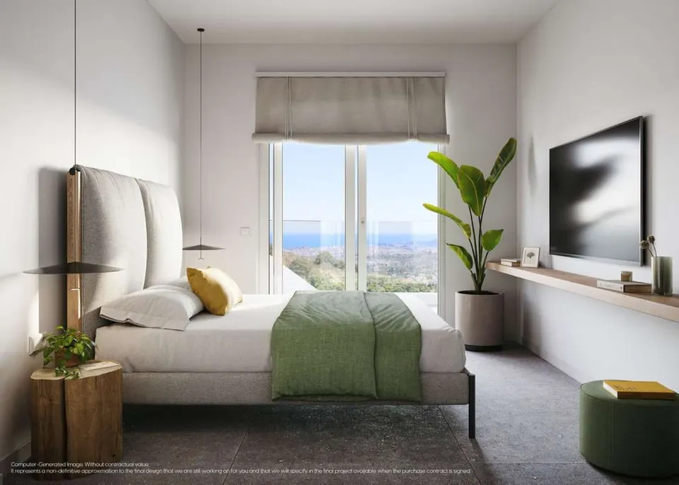 Apartament z integracją z krajobrazem w Mijas — zdjęcie
