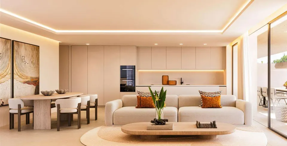 Penthouse typu penthouse w Golden Triangle w Esteponie — zdjęcie