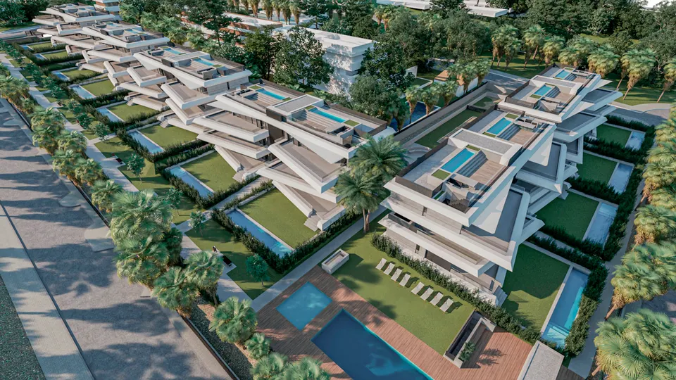 Apartamenty przy polu golfowym w Esteponie — zdjęcie