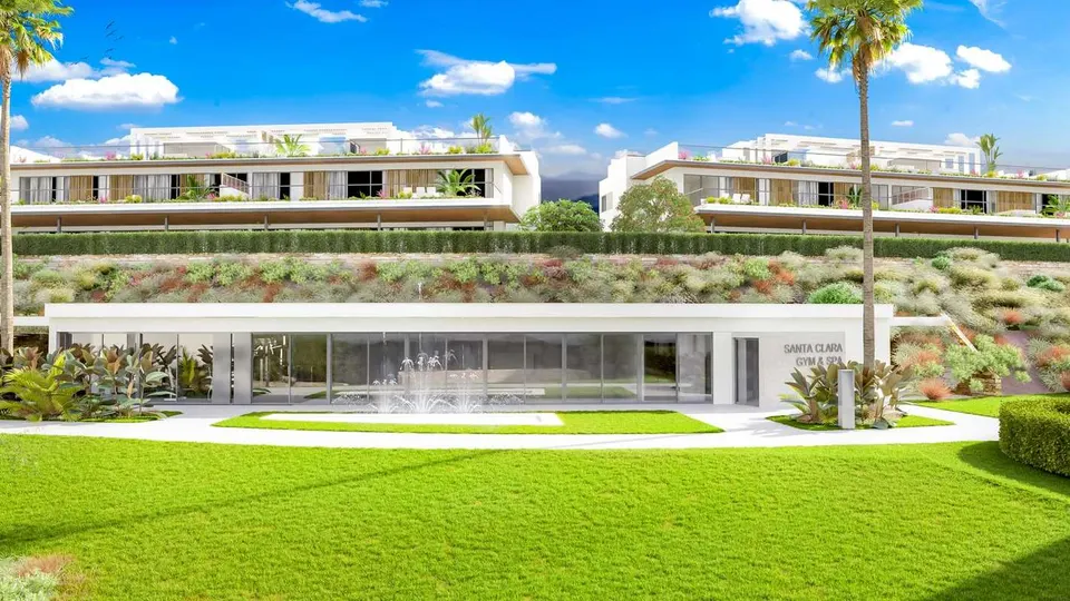 Penthouse z basenem w Marbelli — zdjęcie