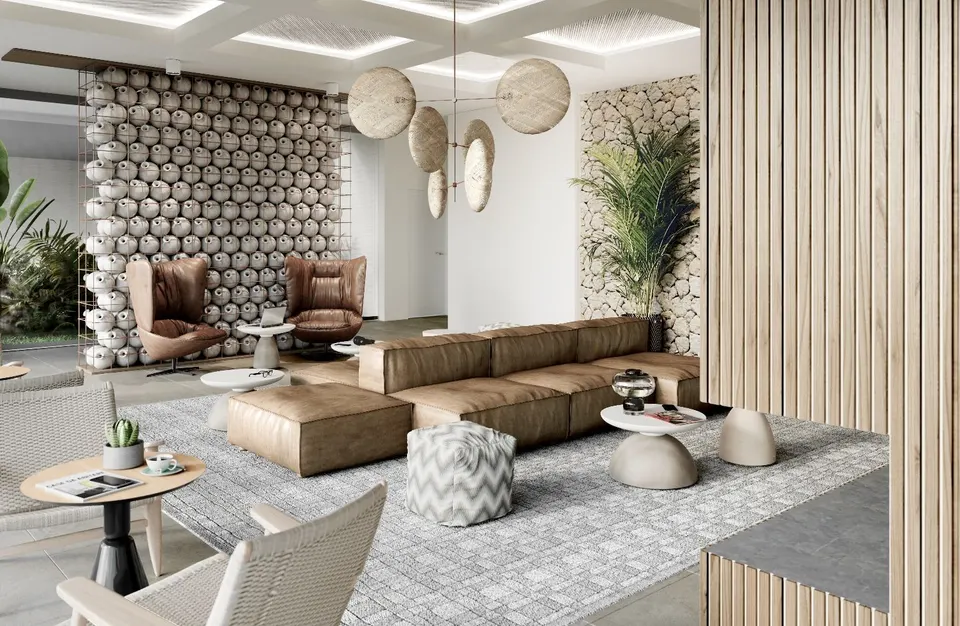 Apartamenty z basenem w Esteponie — zdjęcie