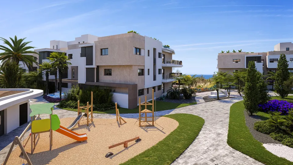 Apartamenty z basenem w Esteponie — zdjęcie