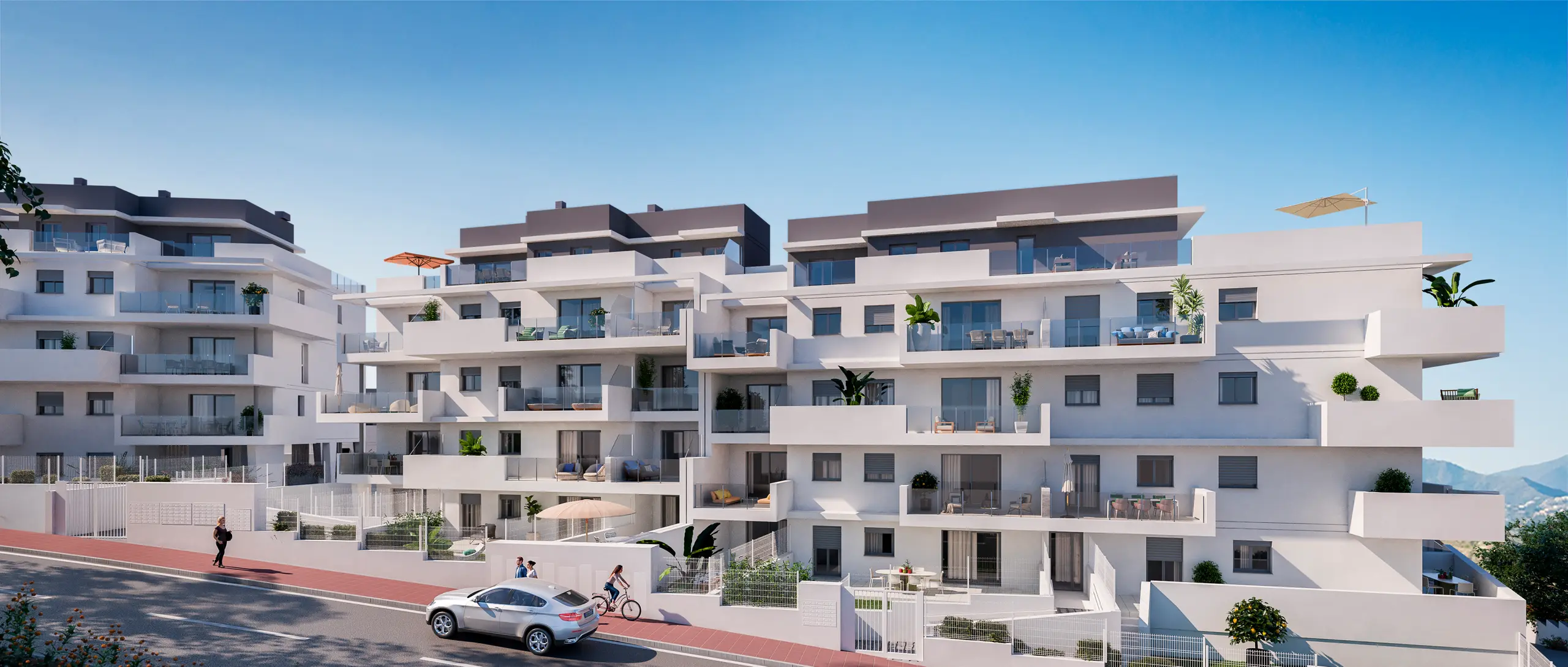 Apartamenty z widokiem na morze w Manilvie