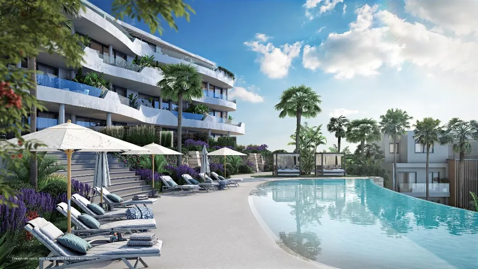 Apartamenty z widokiem na morze w Fuengiroli — zdjęcie