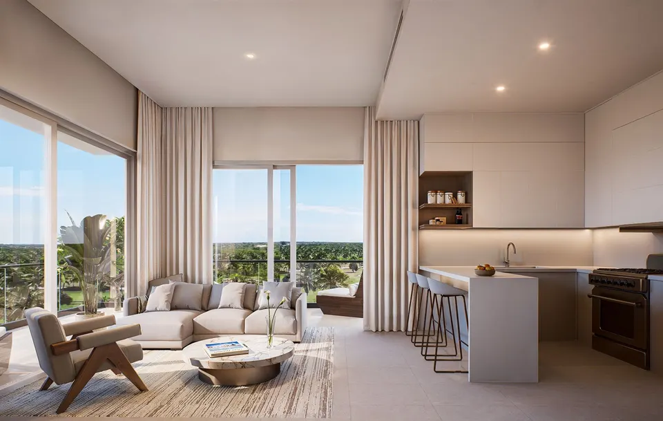 Apartamenty z widokiem na pole golfowe — zdjęcie