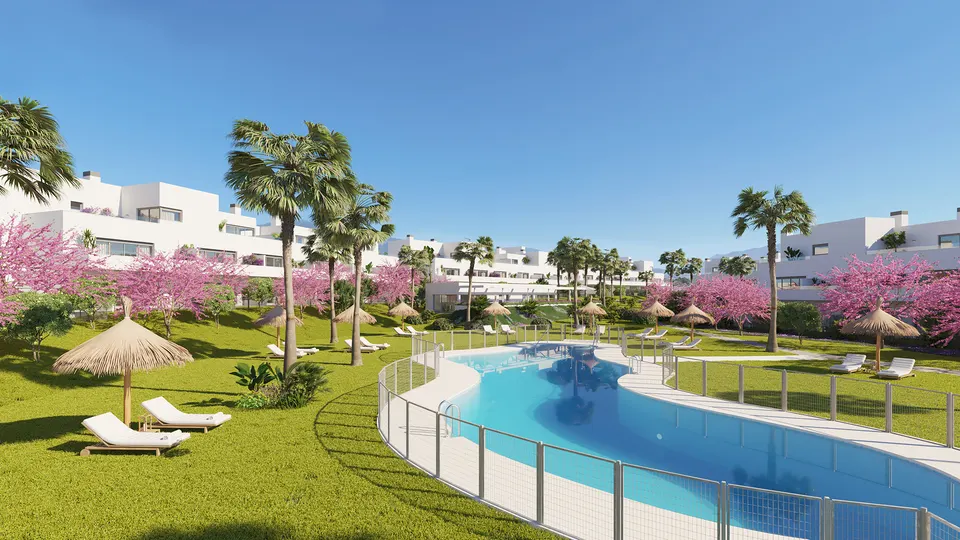 Apartamenty w pobliżu plaży w Esteponie — zdjęcie