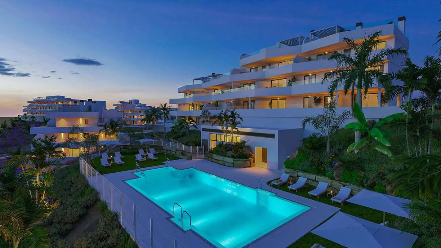Penthouse z solarium w Esteponie