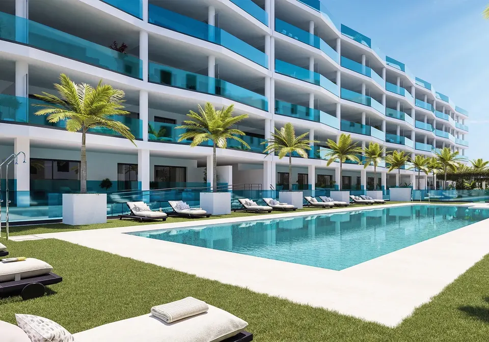 Apartamenty z parkami w Mijas — zdjęcie