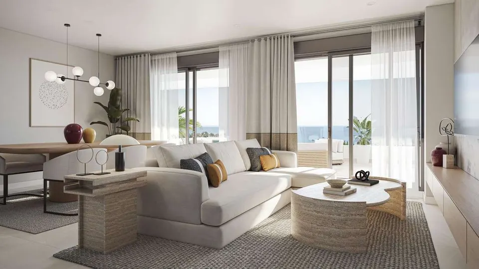 Apartament z bliskością plaży w Esteponie — zdjęcie