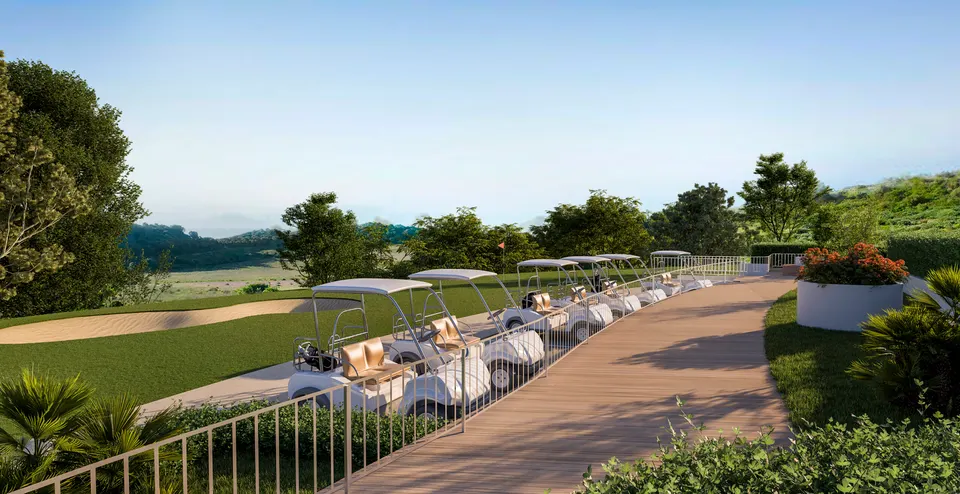 Apartamenty przy polu golfowym w Esteponie — zdjęcie