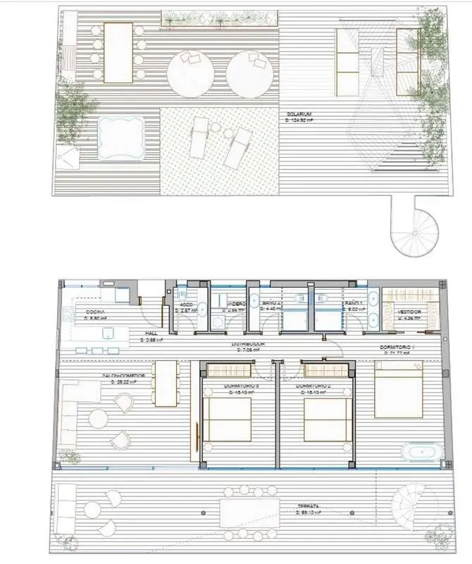 Penthouse z solarium w Mijas