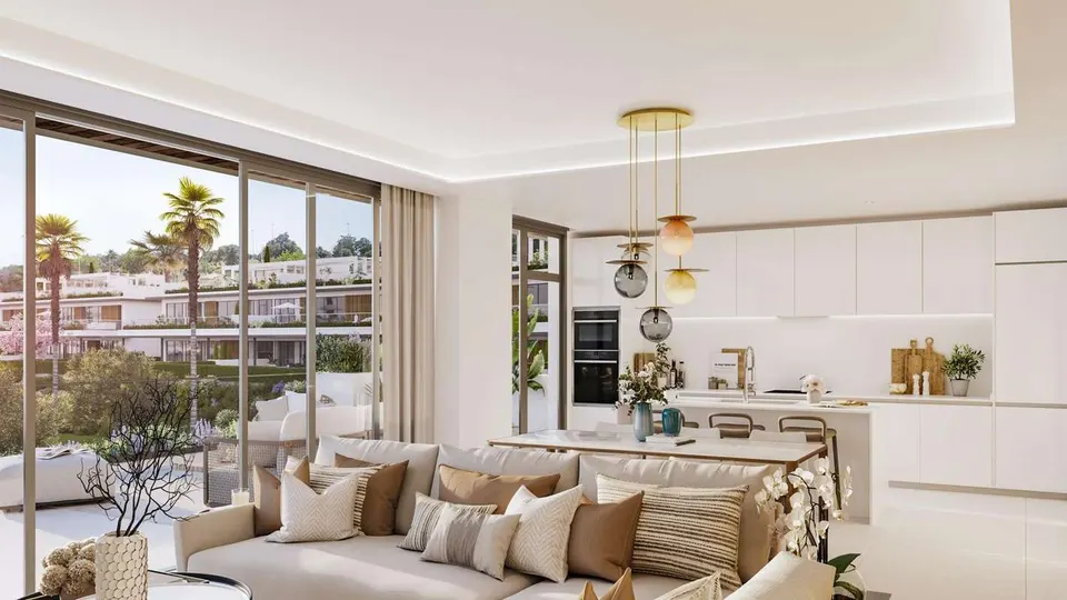 Penthouse z basenem w Marbelli — zdjęcie