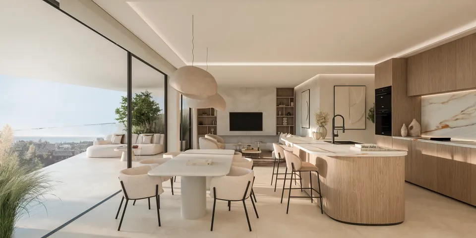 Nowe apartamenty z widokiem na morze w Esteponie — zdjęcie 6 z 16