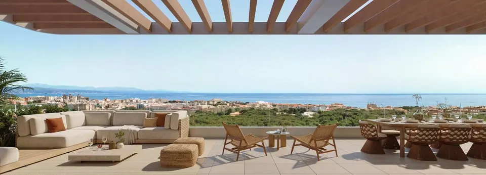 Apartament ze wspaniałym widokiem na morze w Torremolinos — zdjęcie