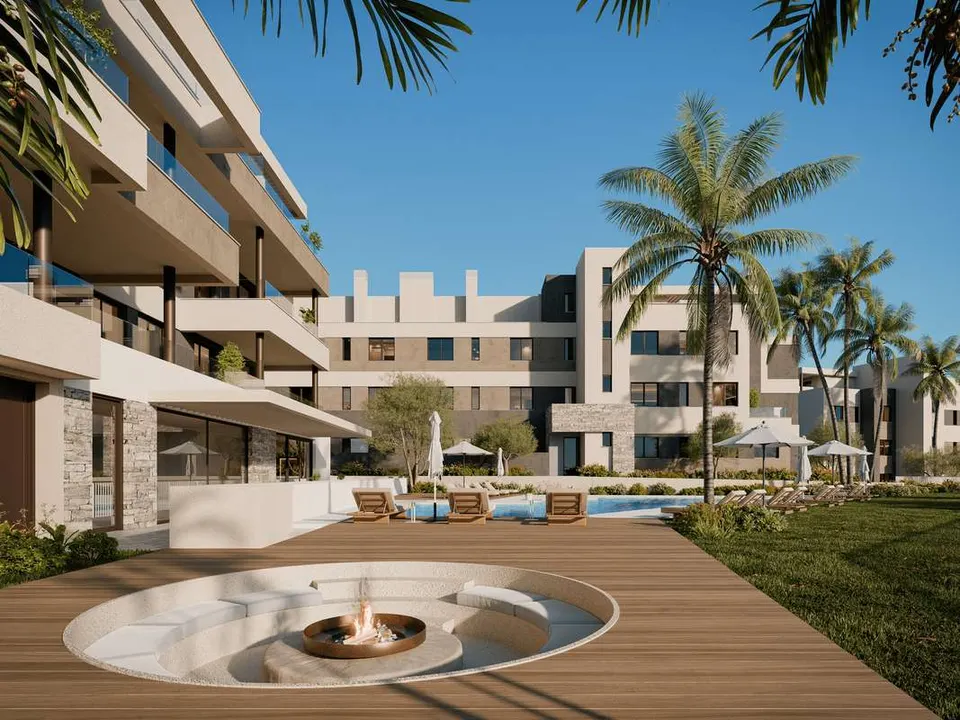Apartamenty z widokiem na morze w Mijas Costa — zdjęcie