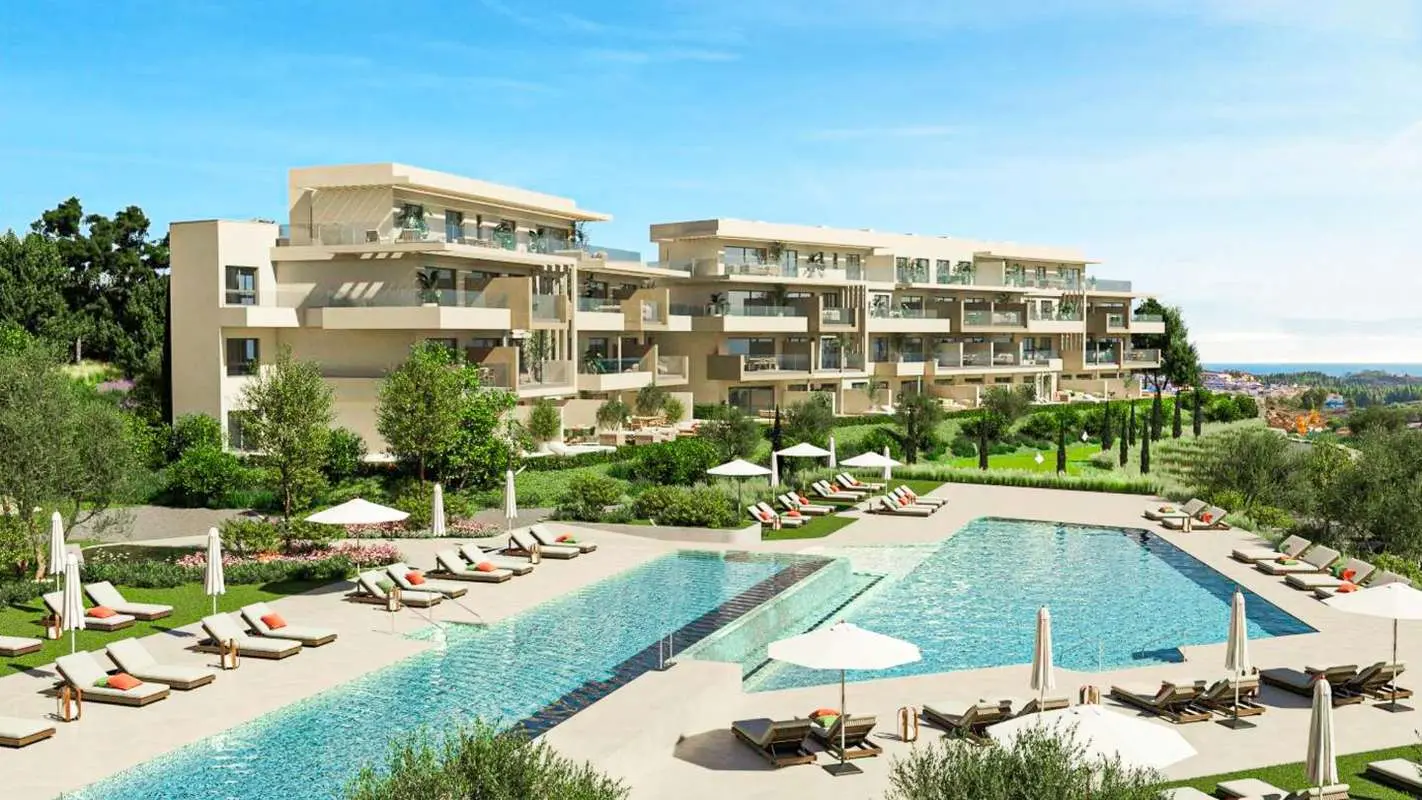 Apartament z widokiem w Mijas