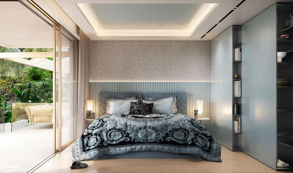 Willa z designem Versace w Marbelli — zdjęcie