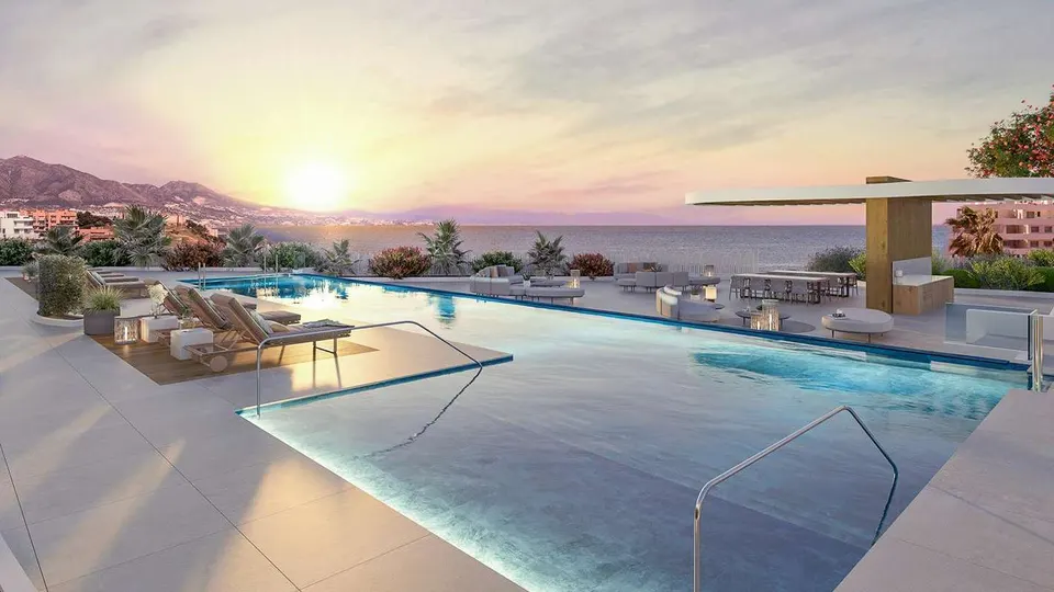 Apartament z widokiem na morze w Mijas — zdjęcie