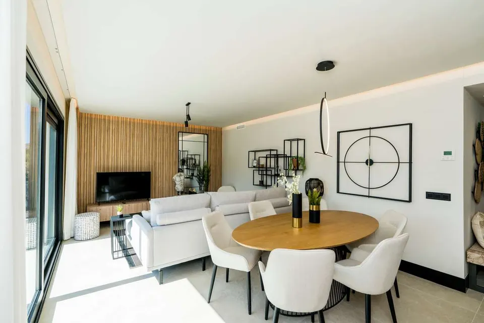 Penthouse z widokiem na morze w Marbelli — zdjęcie