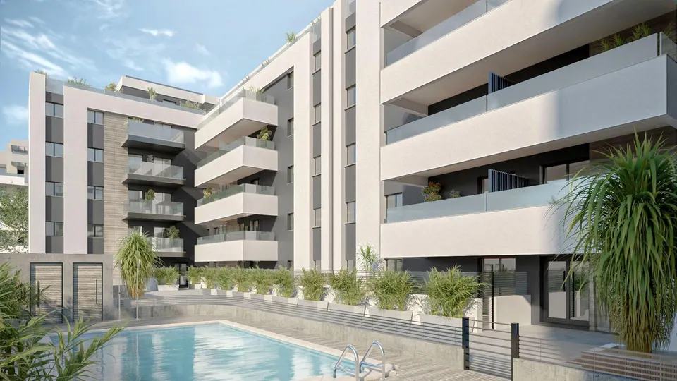 Apartamenty z basenem w Mijas — zdjęcie