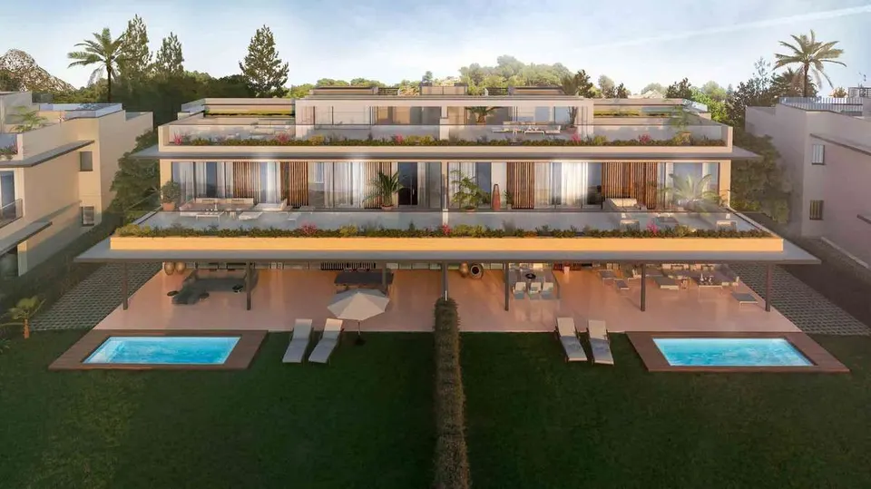 Apartament przy polu golfowym w Marbelli — zdjęcie