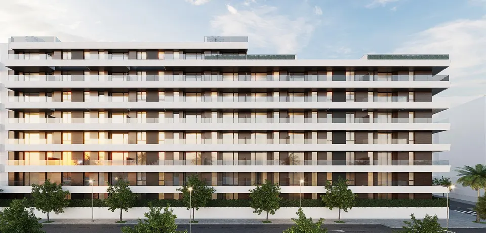 Apartamenty z tarasami w Máladze — zdjęcie