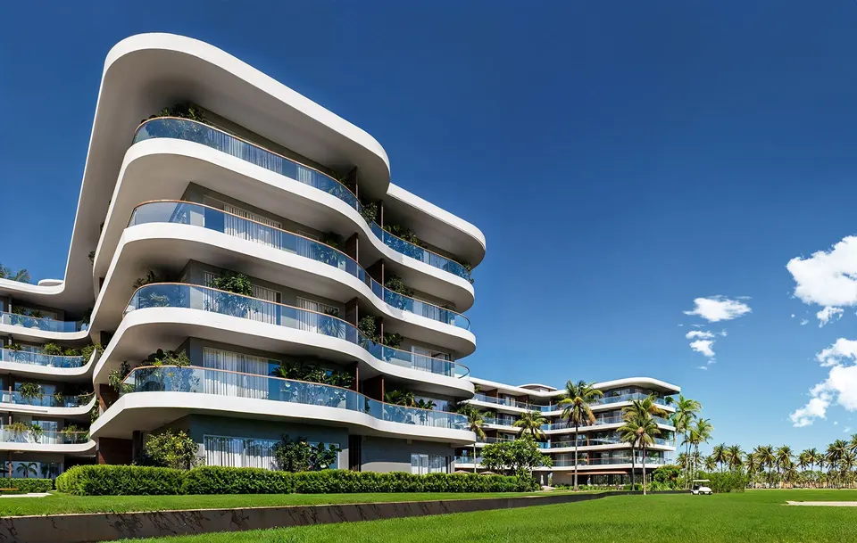 Apartamenty z widokiem na pole golfowe — zdjęcie