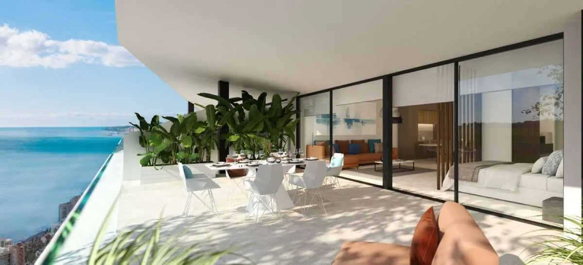 Apartament z luksusem nad morzem w Fuengiroli