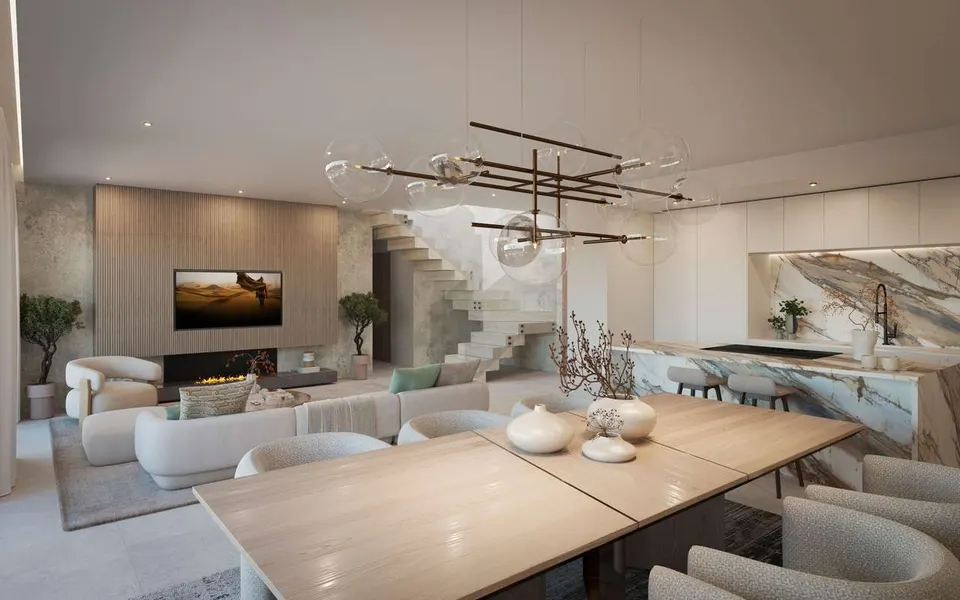 Apartament z basenem w Benalmádenie — zdjęcie