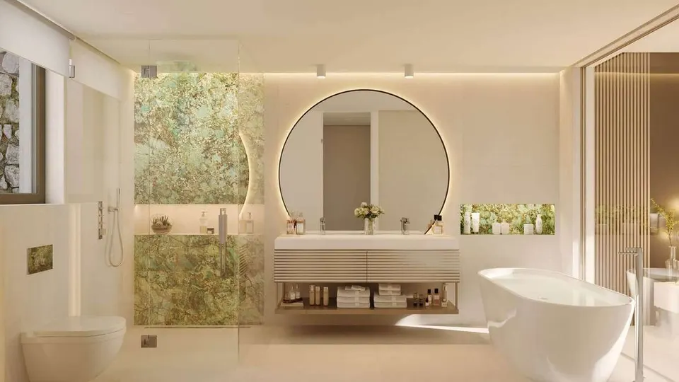 Penthouse z widokiem na morze w Benahavís — zdjęcie