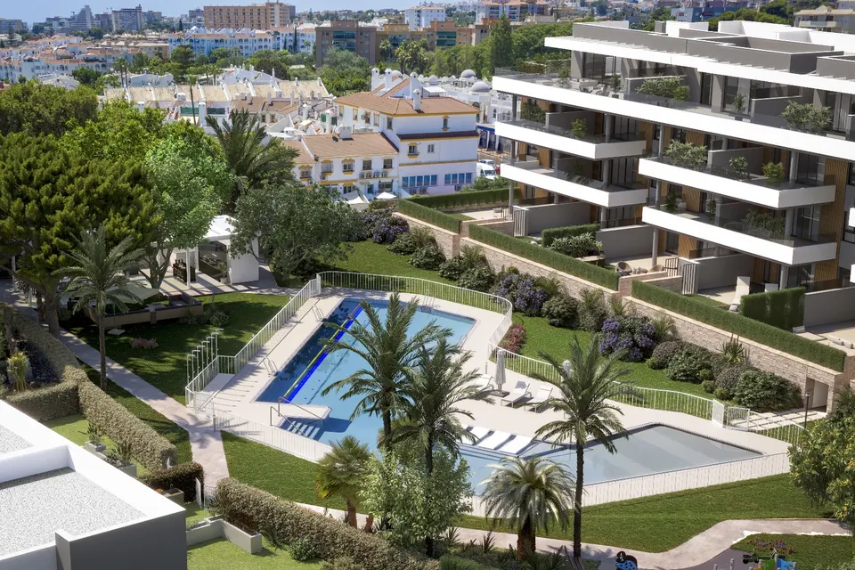 Apartamenty z tarasami w Torremolinos — zdjęcie