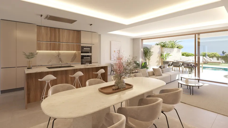 Apartamenty z widokiem na morze w Mijas — zdjęcie