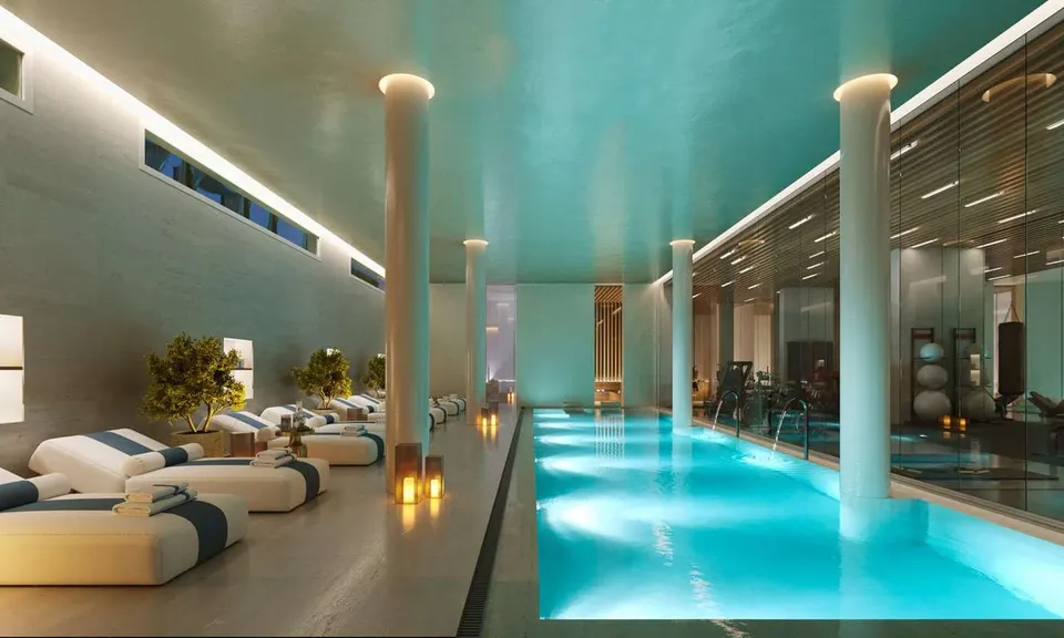 Penthouse z prywatnym basenem w Marbelli — zdjęcie