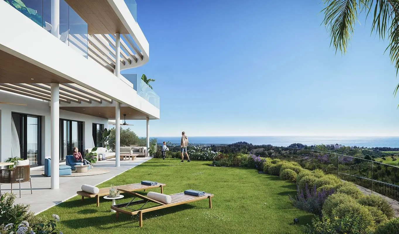 Apartamenty przy polu golfowym w Mijas