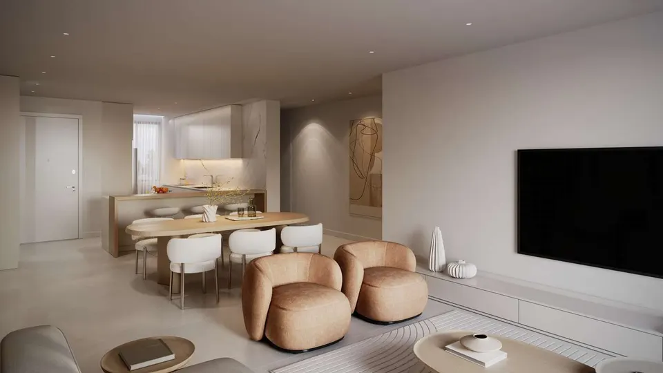 Apartament z widokiem na morze w Esteponie — zdjęcie