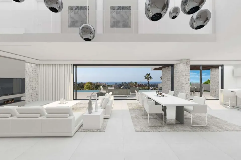 Willa przy polu golfowym w Esteponie — zdjęcie