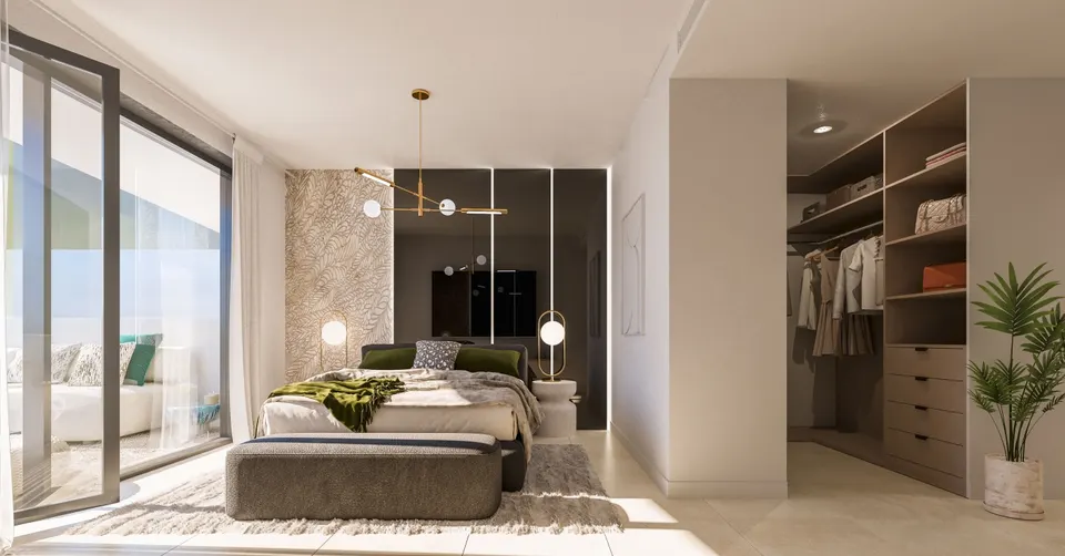 Apartamenty z basenem w Manilvie — zdjęcie