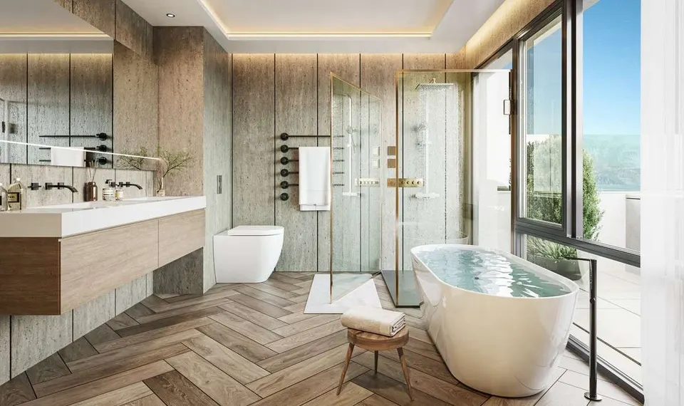 Apartament przy polu golfowym w Marbelli — zdjęcie