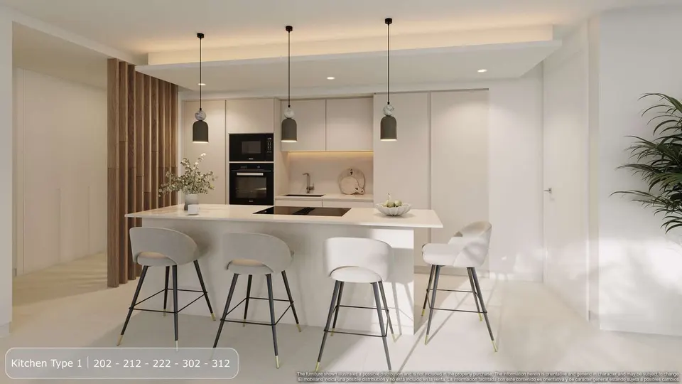 Apartament z widokiem na morze w Benahavís — zdjęcie