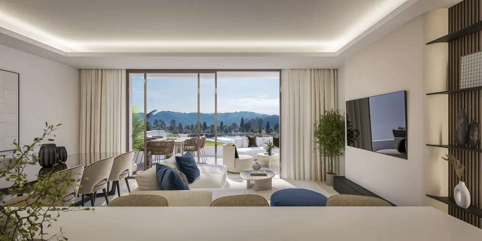 Apartamenty z basenem w Mijas — zdjęcie