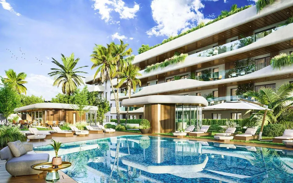Apartament z prywatnym tarasem w Marbelli — zdjęcie