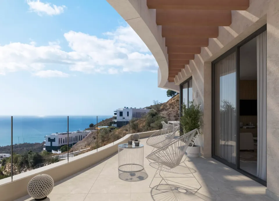 Apartamenty z tarasami w Rincón de la Victoria — zdjęcie