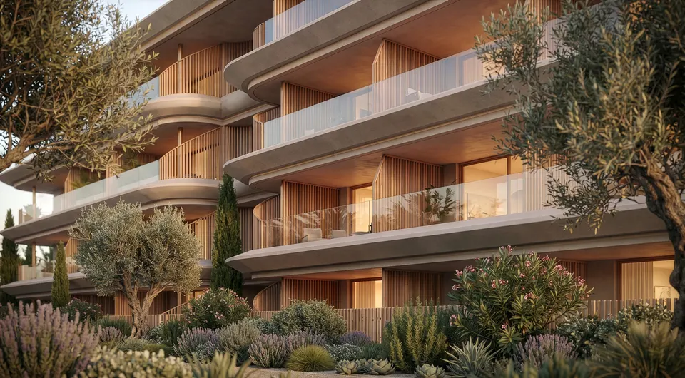 Apartamenty z basenami w Fuengiroli — zdjęcie