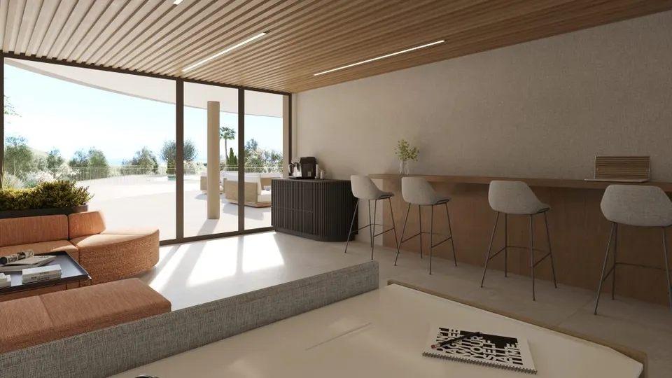 Apartamenty w otoczeniu zieleni w Mijas — zdjęcie